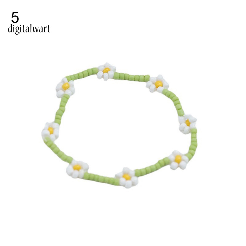 Kỹ Thuật Số| Vòng Tay Chuỗi Hạt Đính Hoa Thời Trang Tinh Tế Cho Nữ