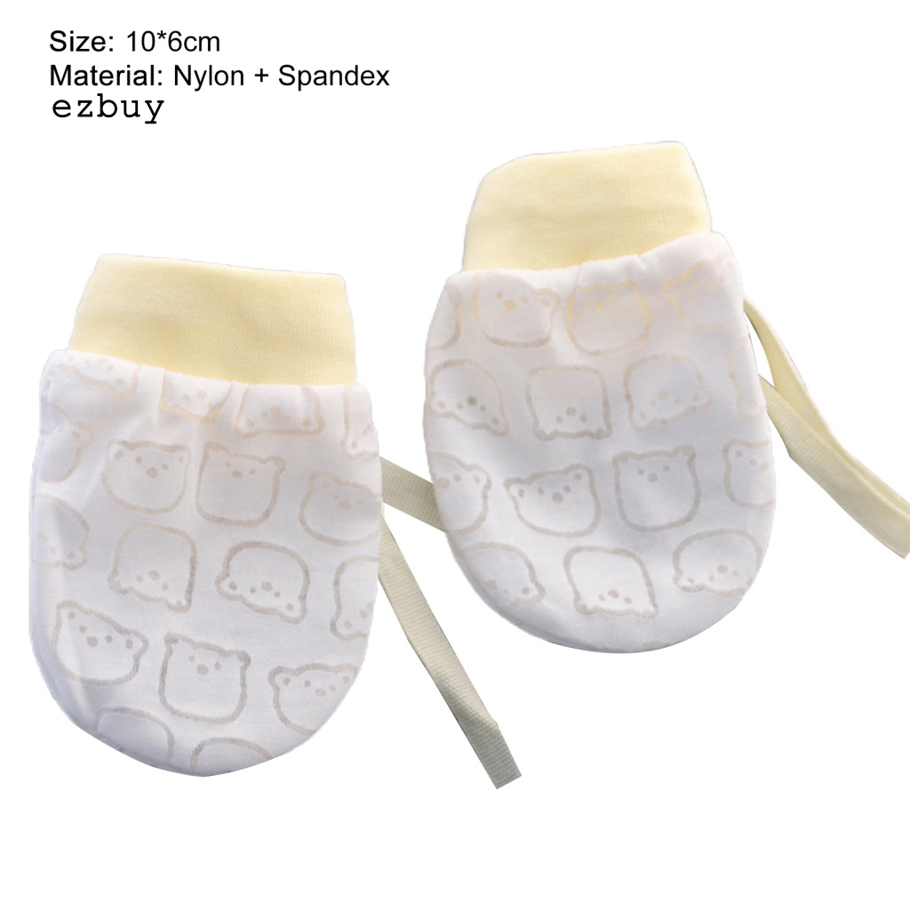 1 Đôi Găng Tay Thoáng Khí Chống Trầy Xước Dễ Điều Chỉnh Cho Bé