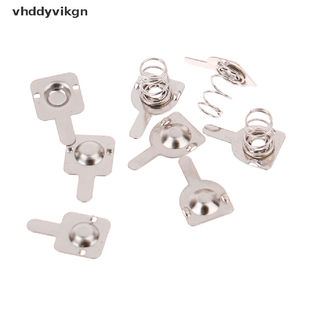 Set 10 Cặp Lò Xo Kim Loại 9x9mm Thay Thế Cho Máy AAA