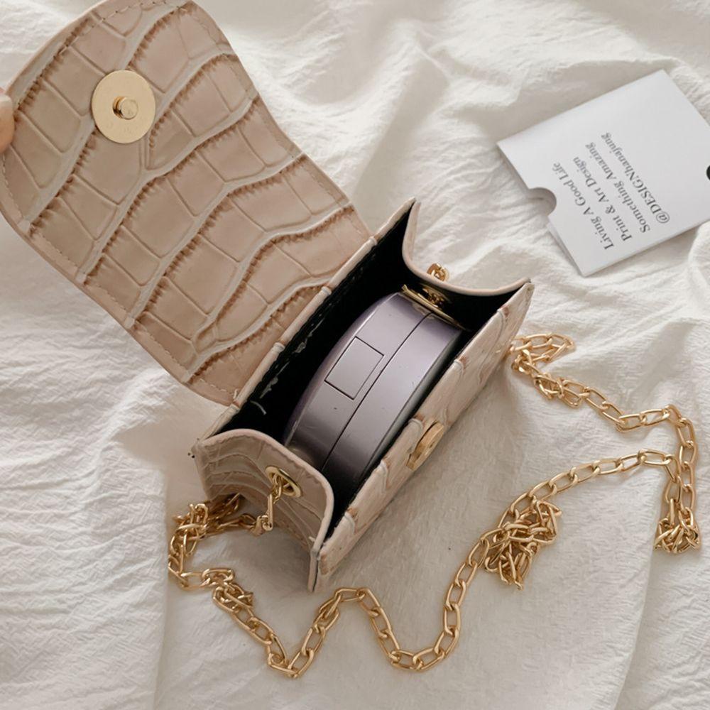 Túi Đeo Chéo Mini Thời Trang Dành Cho Nữ|Túi Xách Da PU Hình Vuông Nhỏ Nhắn Xinh Xắn Dành Cho Nữ