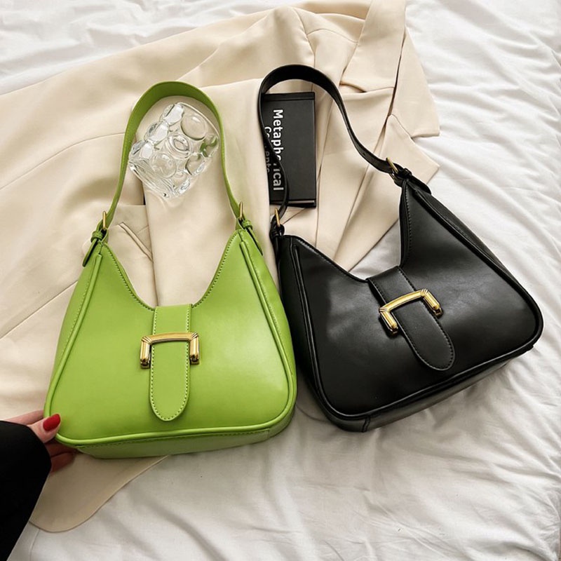 Túi Đeo Vai Bằng Da Cao Cấp Phong Cách Pháp Thời Trang Cho Nữ