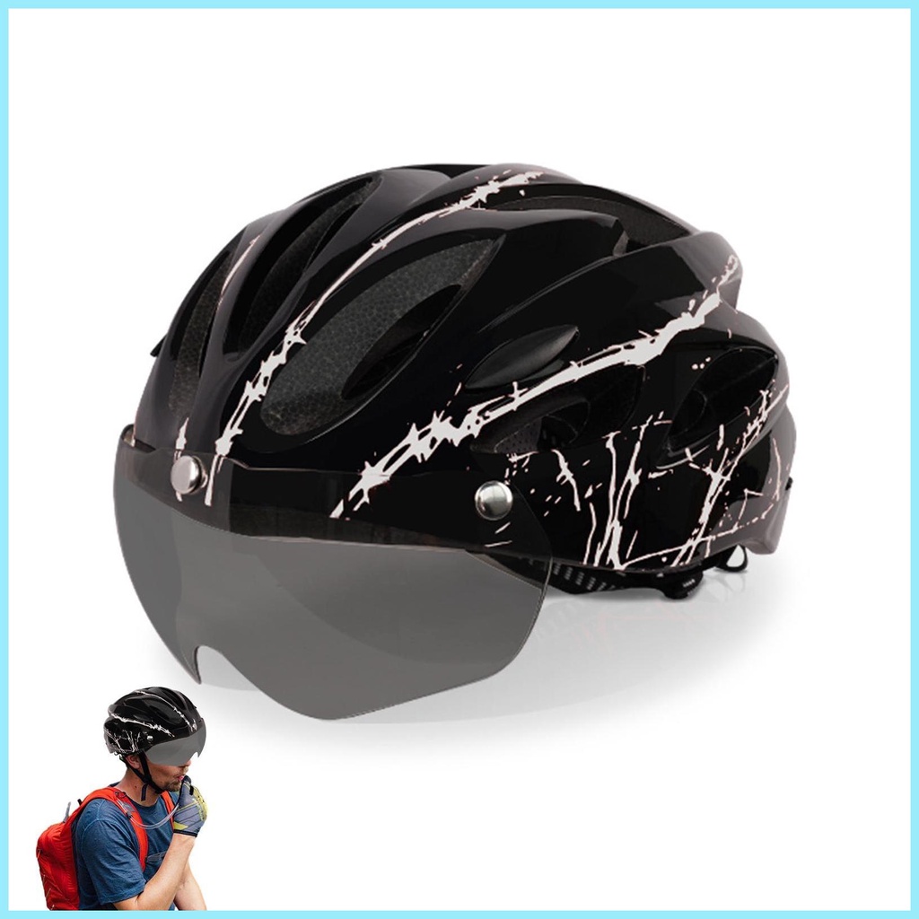 Mũ Bảo Hiểm Xe Đạp Có Thể Điều Chỉnh Thiết Kế Lỗ Thông Hơi Cho Nam