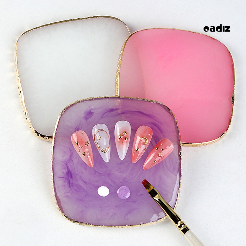 Khay Trưng Bày Màu Móng Tay Hình Tròn / Ngôi Sao / Trái Tim Dễ Thương Tiện Dụng