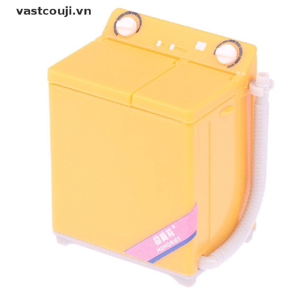 Mô Hình Máy Giặt VASTJI Tỉ Lệ 1: 12 Trang Trí Nhà Búp Bê
