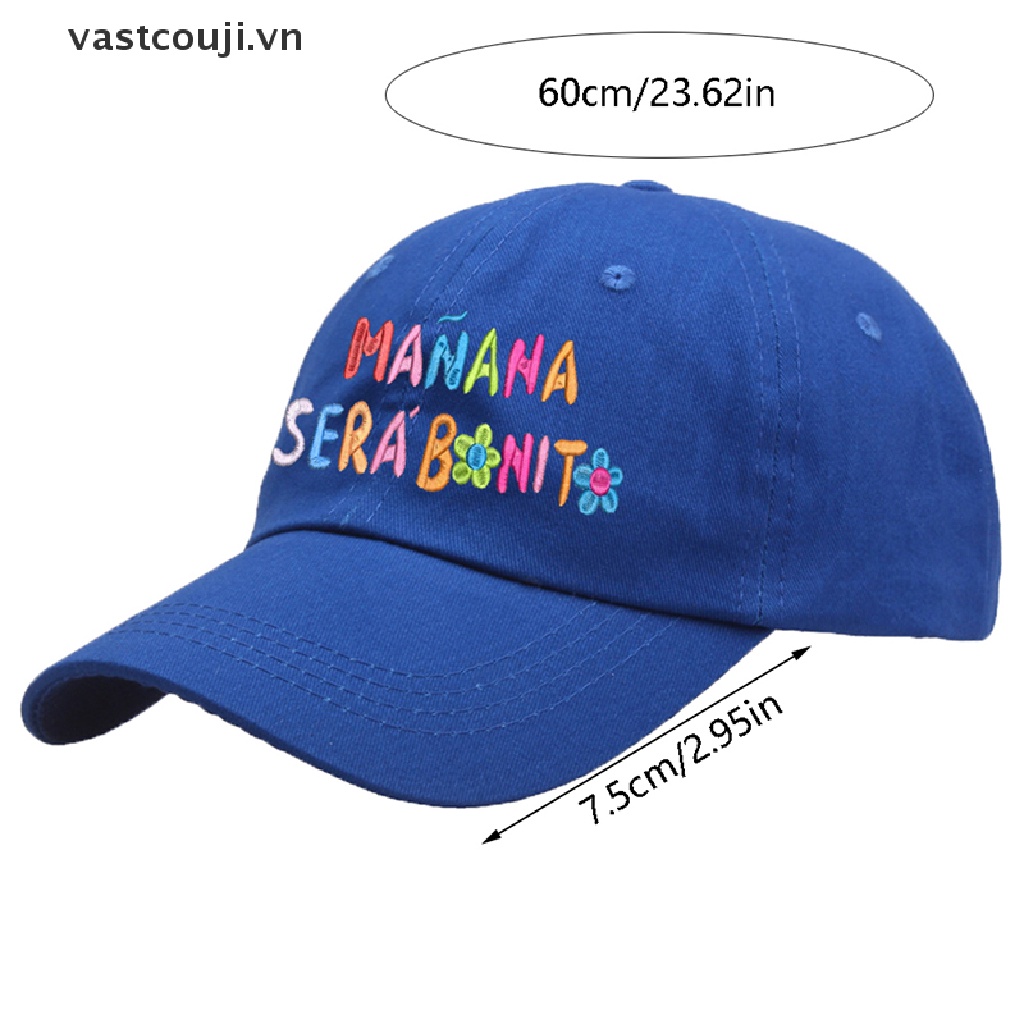 Mũ Lưỡi Trai Thoáng Khí Thêu Chữ VASTJI Thời Trang Cho Cặp Đôi