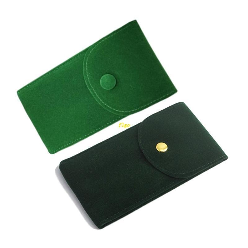 Flgo Túi Nhung Đựng Đồng Hồ Đeo Tay Một Nút Bấm Gọn Gàng Cho Nam Nữ Du Lịch