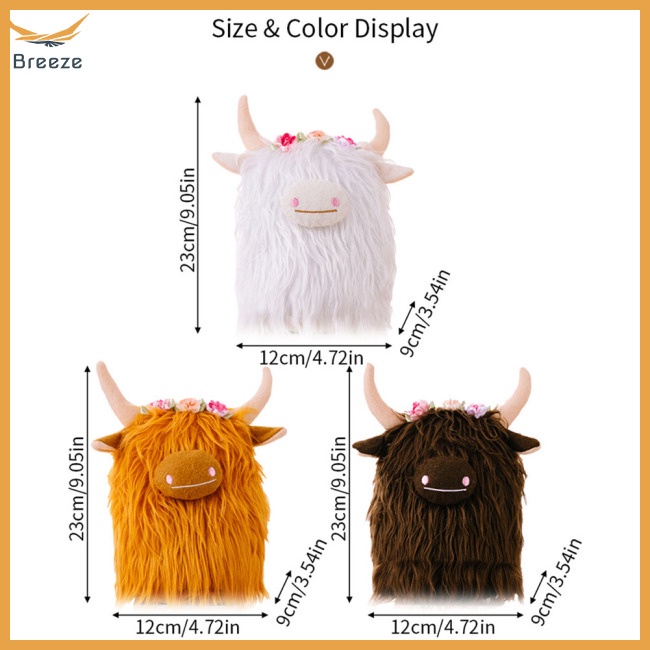 Bò Gnomes Nhồi Bông Nghệ Thuật Dùng Trang Trí Nhà Cửa / Nông Trại