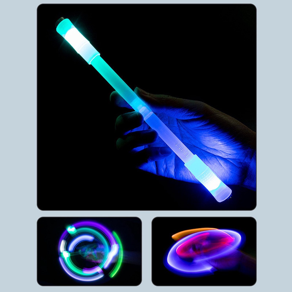 Bút Xoay Cầm Tay Có Đèn Led Nhiều Màu Sắc M2S5 Thoải Mái Cho Học Sinh