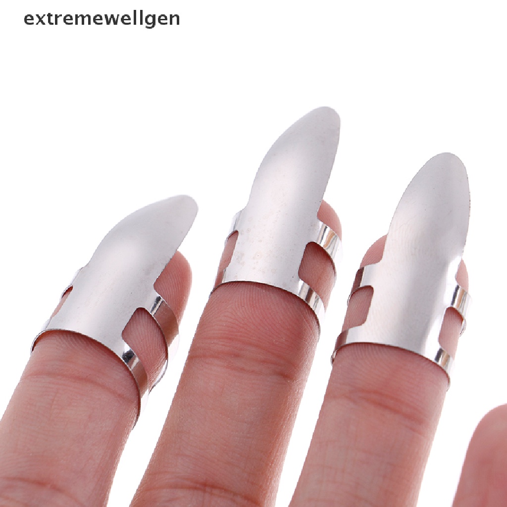 Bộ 3 Miếng Gảy Đàn guitar Bằng Thép Không Gỉ