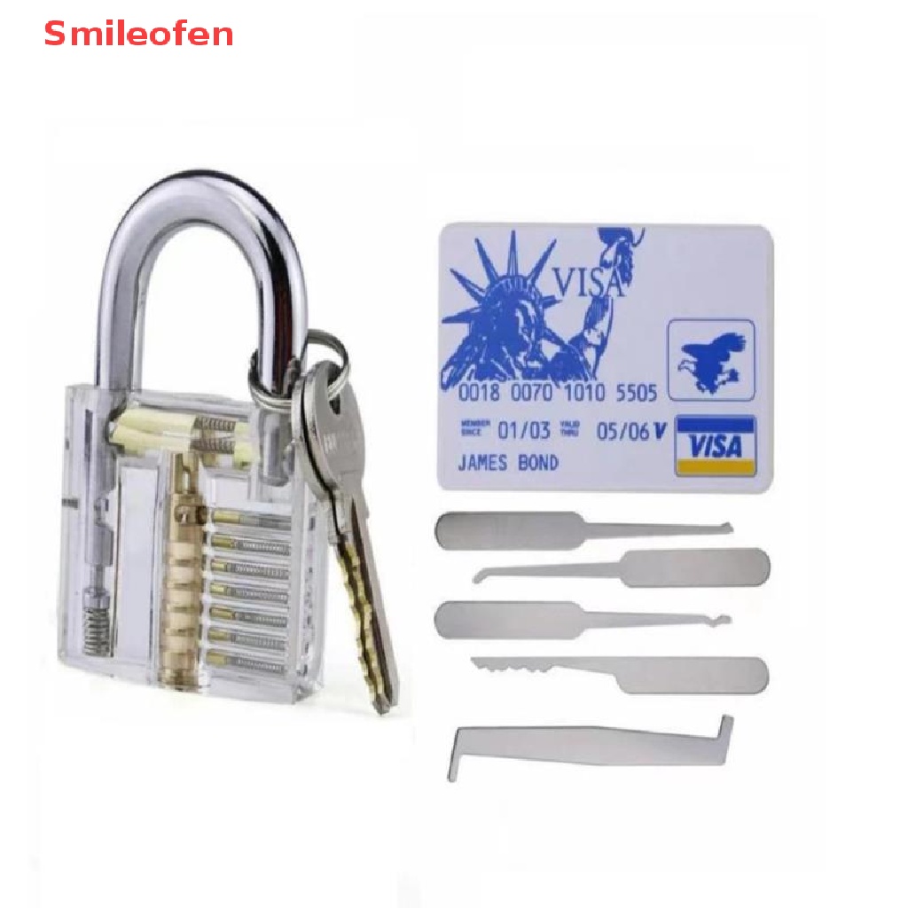 Dụng Cụ Khóa Gãy Mini Bằng Thép Luyện Tập Cho Thợ Sửa Khóa Mới