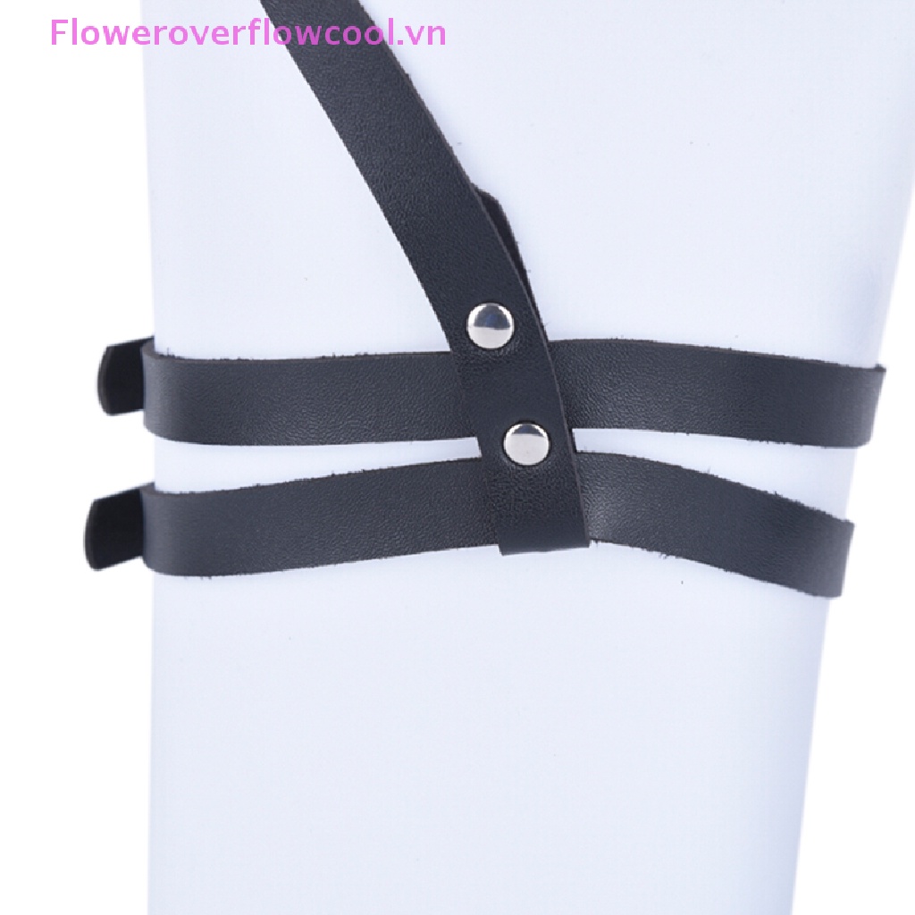 Fofc Dây Đai Nịt Bít Tất Bằng Da Phong Cách Gothic Quyến Rũ Dành Cho Nữ Hot!