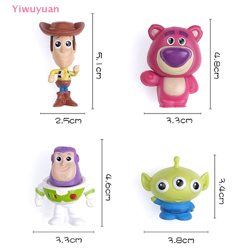 1 Mô Hình Nhân Vật Toy Story Buzz Lightyear Woody Jessie Màu Xanh Lá Mới