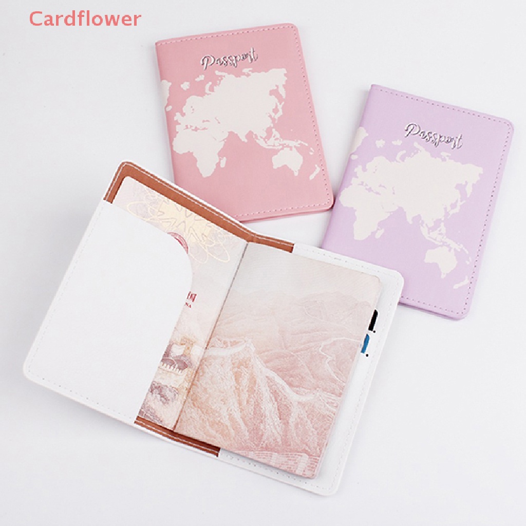 Túi Đựng Hộ Chiếu In Chữ Đơn Giản Thời Trang Mới