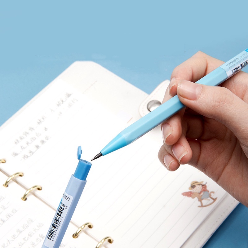 Bút Chì Cơ 2B Dày 2.0mm Hình Lục Giác Sáng Tạo