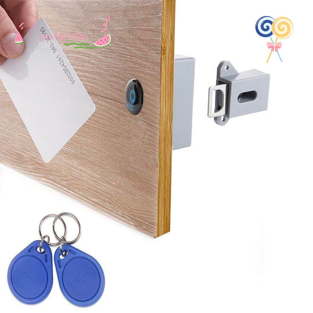 Ổ Khóa Kỹ Thuật Số Cảm Biến Vô Hình Không Cần Đục Lỗ Thông Minh Cho Tủ