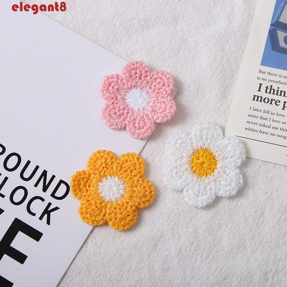 Miếng Dán Vải Len Thêu Hoa Trang Trí Quần Áo DIY