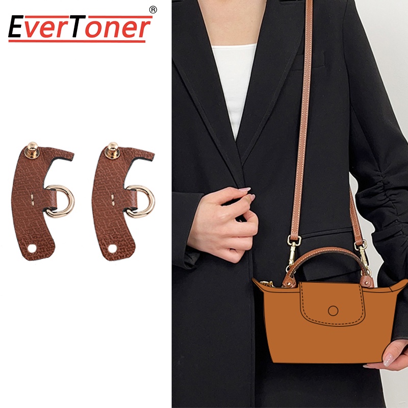 LONGCHAMP Evertoner Khóa Cài Kim Loại Bảo Vệ Dây Đai An Toàn Cho Túi Xách