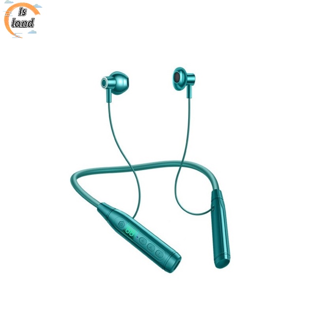 Tai Nghe Thể Thao Không Dây Bluetooth Bt25 Sức Chứa Lớn Có Màn Hình Hiển Thị Pin Đeo Cổ