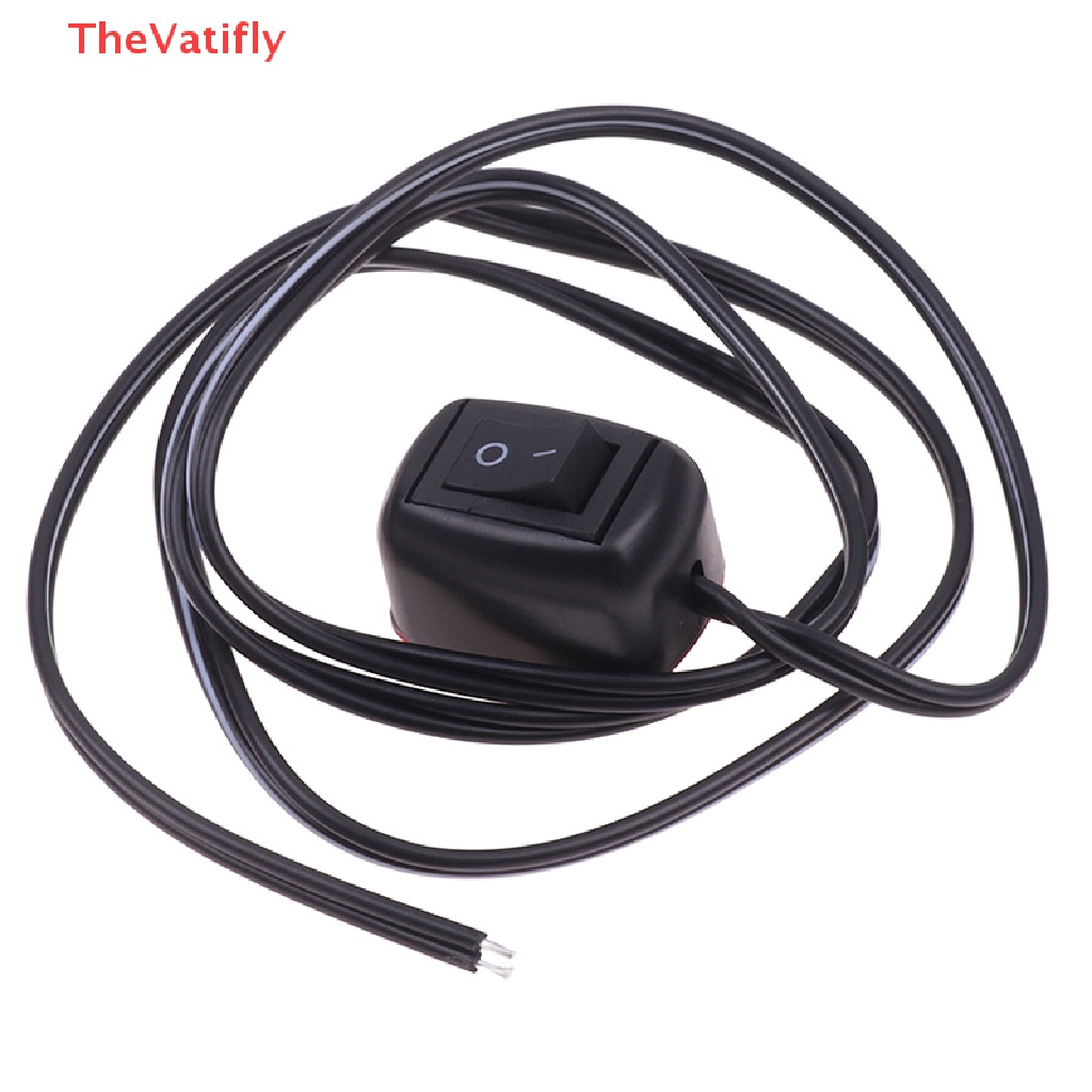 Công Tắc Gạt DC 12V Kèm Dây Cáp Dài 1m Chuyên Dụng Cho Xe Hơi