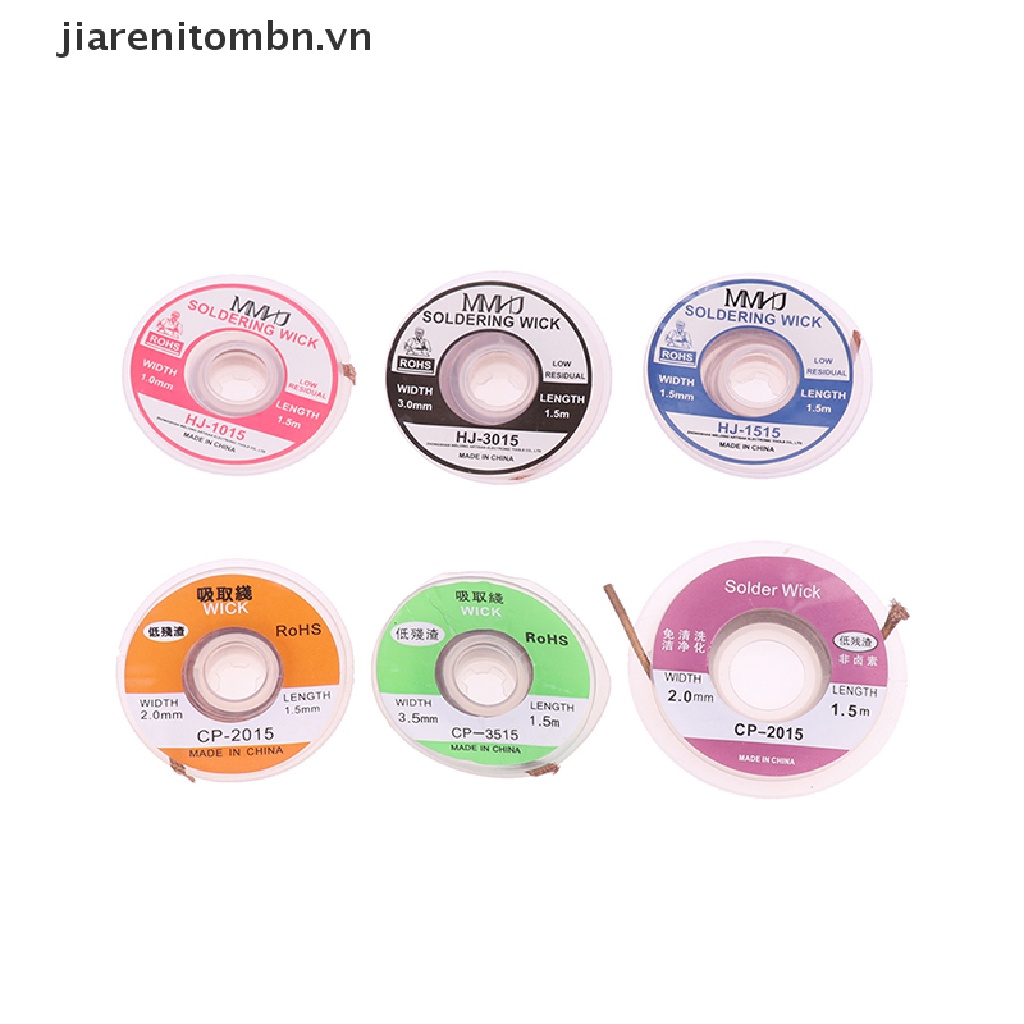 Cuộn Dây Đồng Hút Chì Hàn 1-3.5mm 1.5M vn