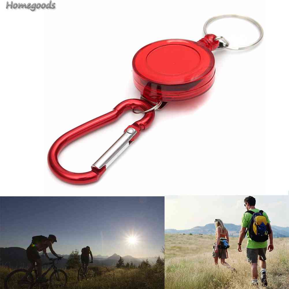 Móc Khóa Kim Loại Chống Trộm EDC 2023 Có Thể Thu Gọn