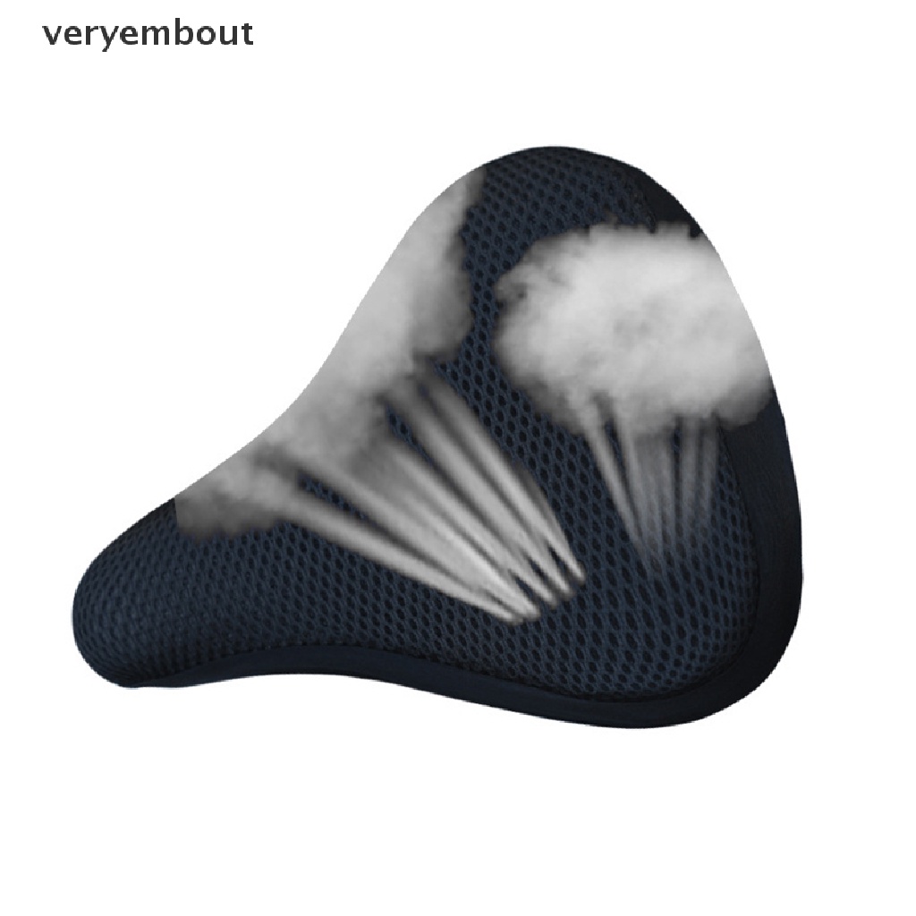 Vỏ Bọc Yên Xe Đạp 3D Bằng Silicon Mềm Thoáng Khí Thoải Mái