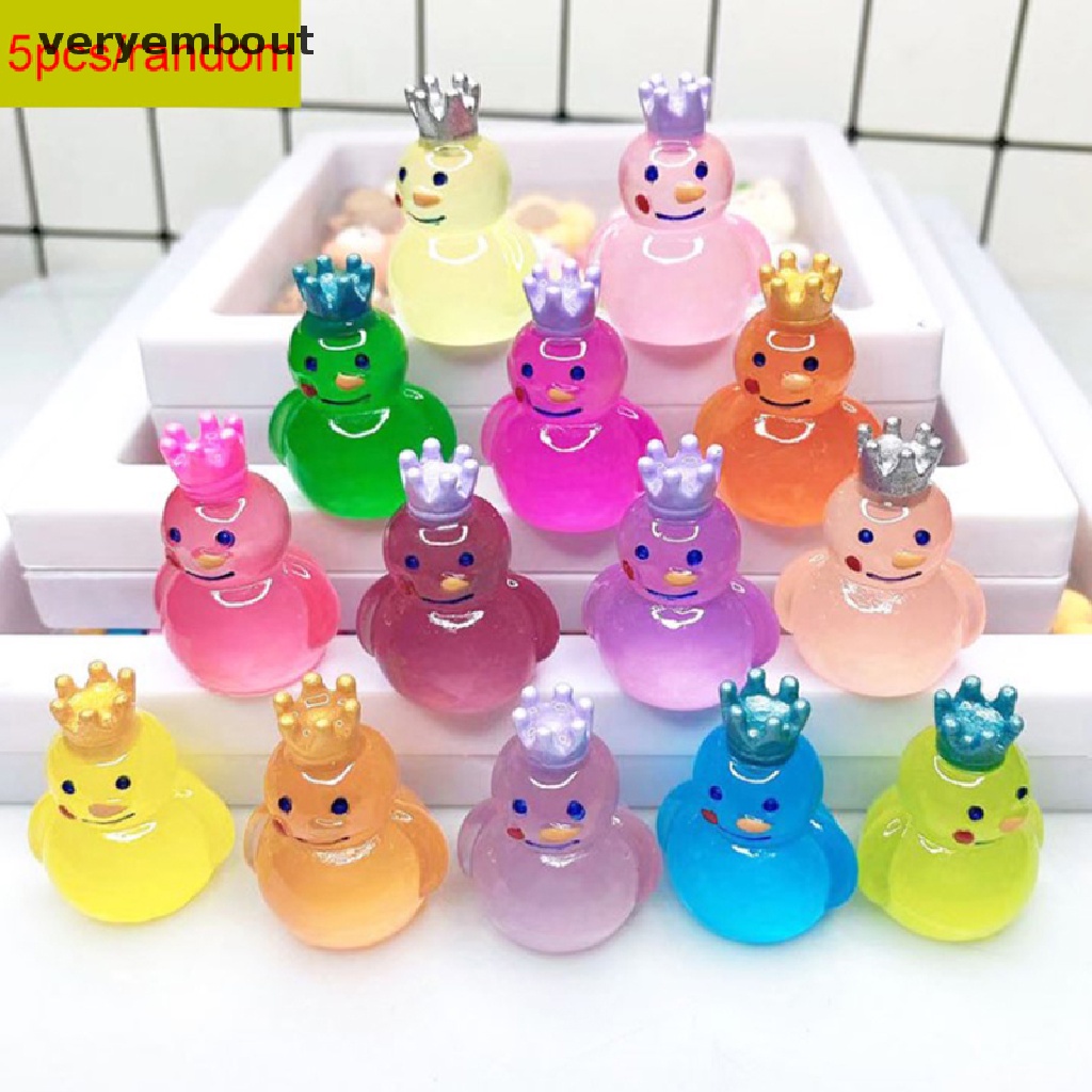 Ut Bộ 5 Tượng Hoạt Hình Phát Sáng Trong Đêm Dùng Để Trang Trí