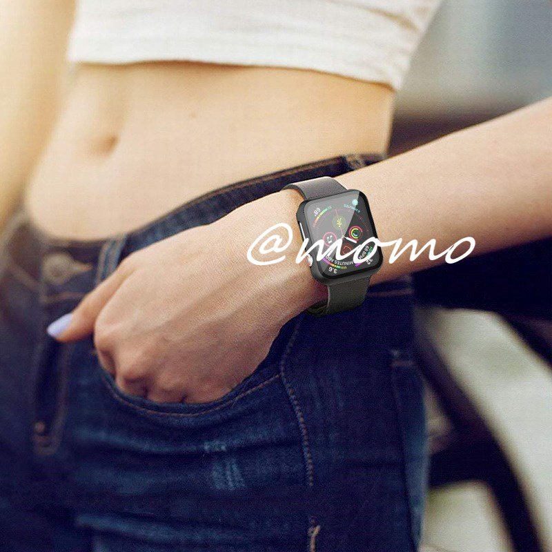 Kính Ốp Bảo Vệ Màn Hình Đồng Hồ Thông Minh Apple Watch Series 8 7 6 SE 5 4 3 45mm 41mm 44mm 40mm 42mm 38mm