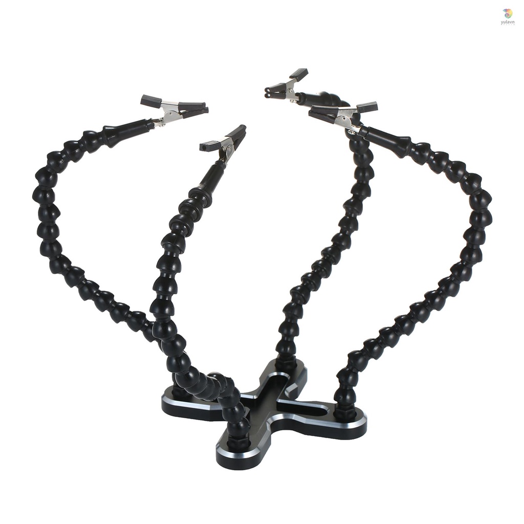 Giá Đỡ Đầu Hàn Linh Hoạt 4 Cánh Tay Bằng Hợp Kim Đa Năng