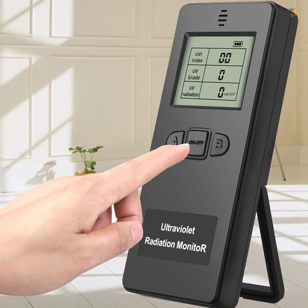 Máy Đo Tia Cực Tím UVI Kỹ Thuật Số Di Động Bảo Vệ Thiết Bị Kiểm Tra Bảo Vệ