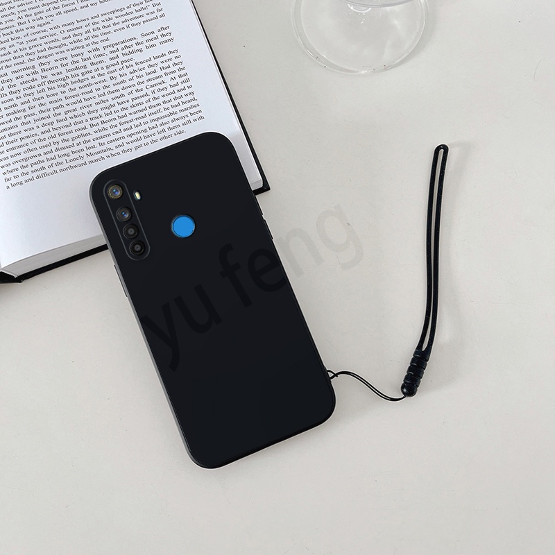 Ốp lưng  REALME 5 realme5i REALME C3 REALME 6i    Ốp điện thoại dẻo cạnh vuông độc đáo cho