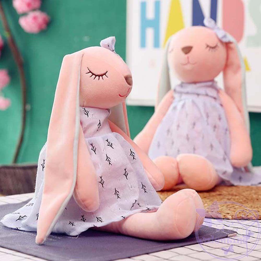 Thỏ Nhồi Bông Mềm Mại Trang Trí Nhà Cửa