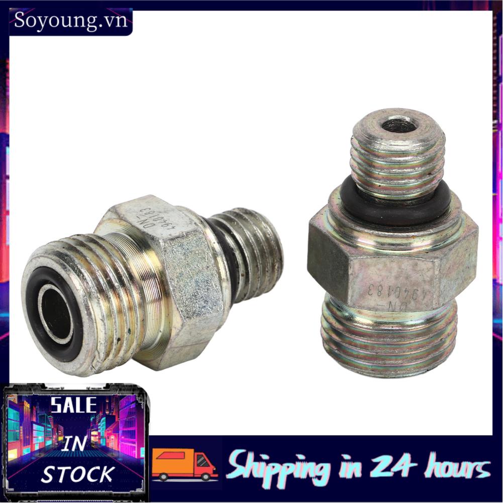 Soyoung Turbo Oil Feed Connectors Joints Leakage Proof High Strength Temperature Resistance 4940183 for Car