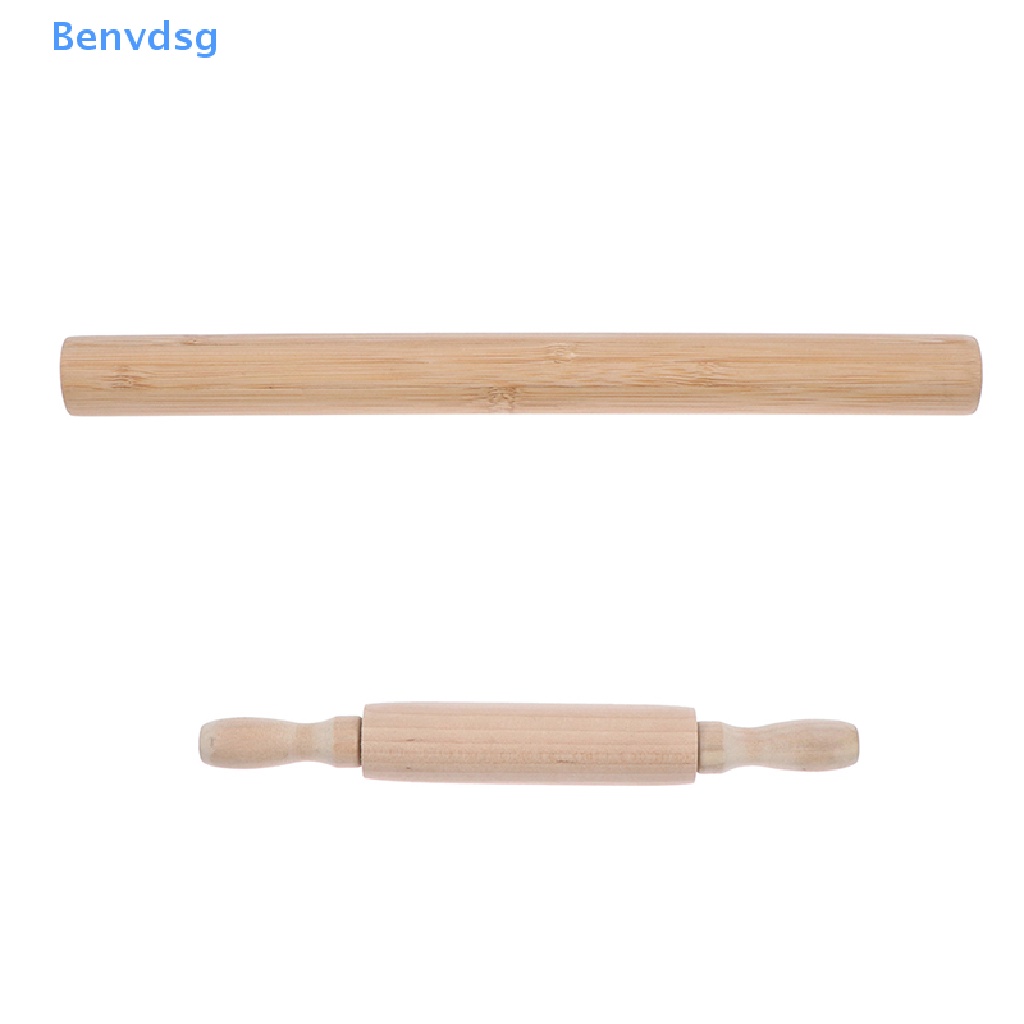 Cây Lăn Bột Làm Bánh Bằng Gỗ Trơn Chống Dính Tiện Dụng Cho Nhà Bếp