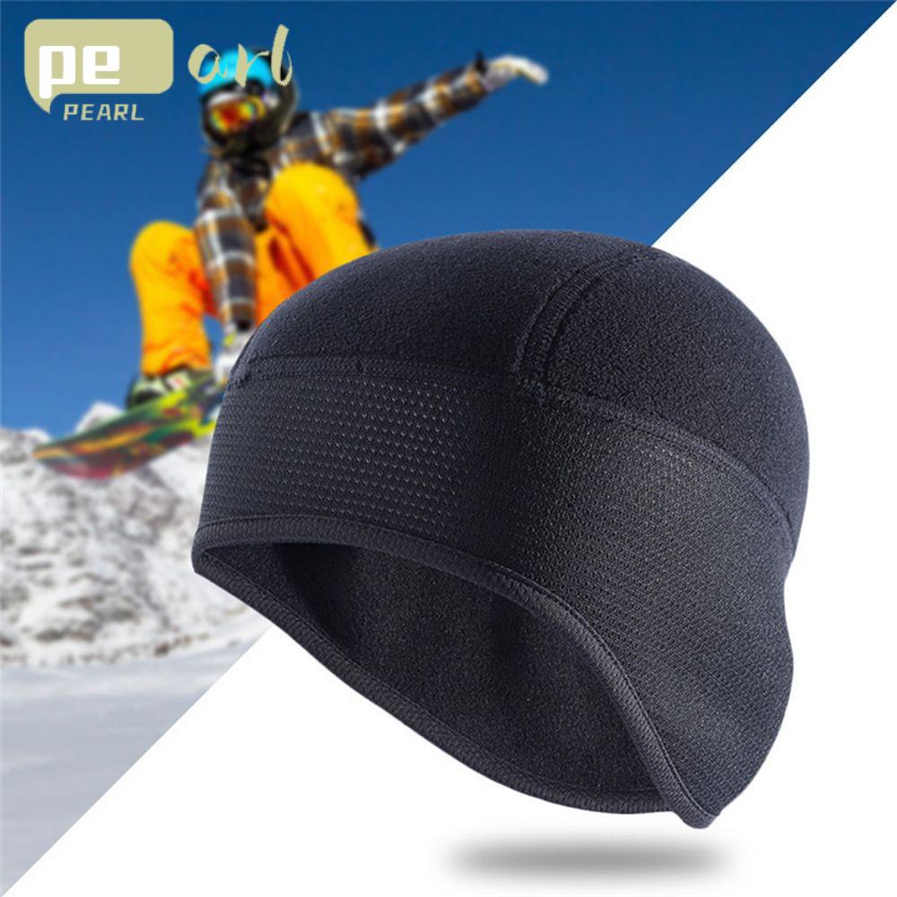 Mũ Trùm Đầu Vải Lông Cừu Bảo Vệ Tai Khi Đi Xe Máy Thời Trang