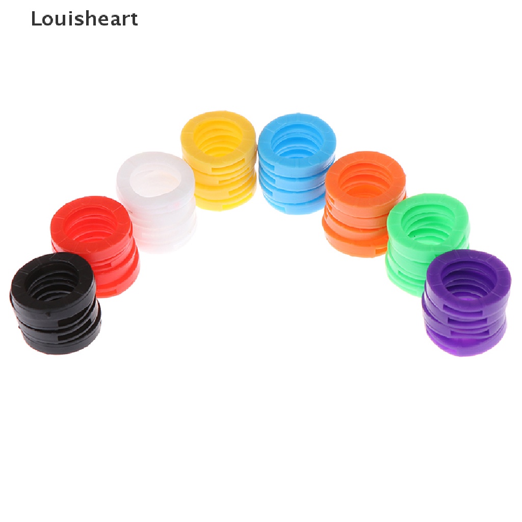 Set 32 Vỏ Silicon Rỗng Bọc Chìa Khóa Màu Sáng Louisheart Áo Thun In Hình TFG TFG Cá Tính Trẻ Trung