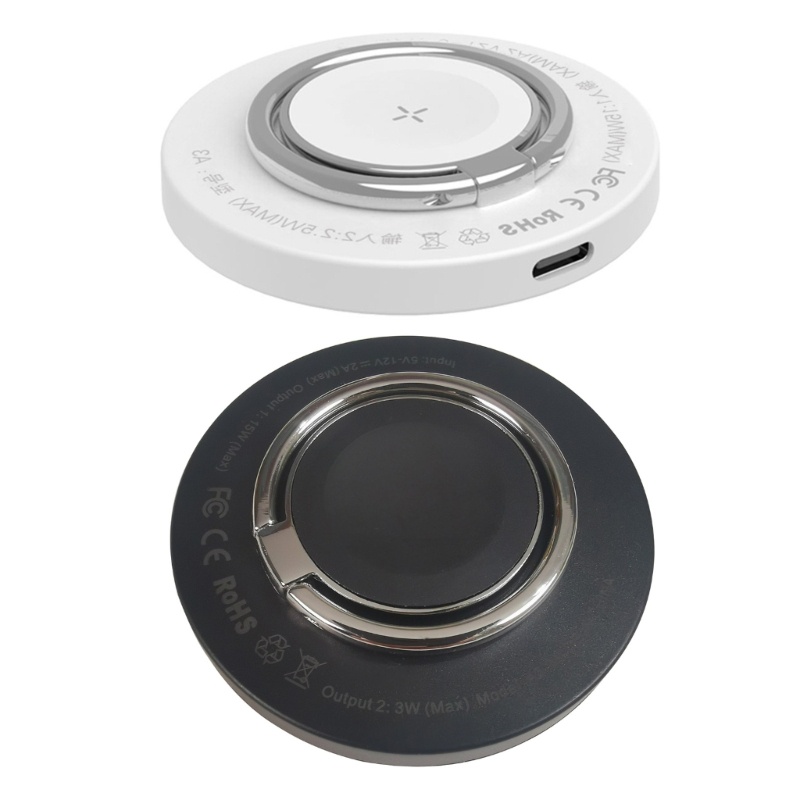 Đế Sạc Nhanh Không Dây LIDU1 3 Trong 1 15W Có Nam Châm Cho Điện Thoại Di Động / Đồng Hồ / Tai Nghe