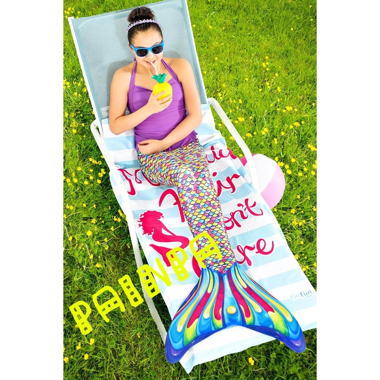 Bộ Đồ Bơi Đuôi Nàng Tiên Cá Dễ Thương Xinh Xắn Dành Cho Trẻ Em Và Người Lớn