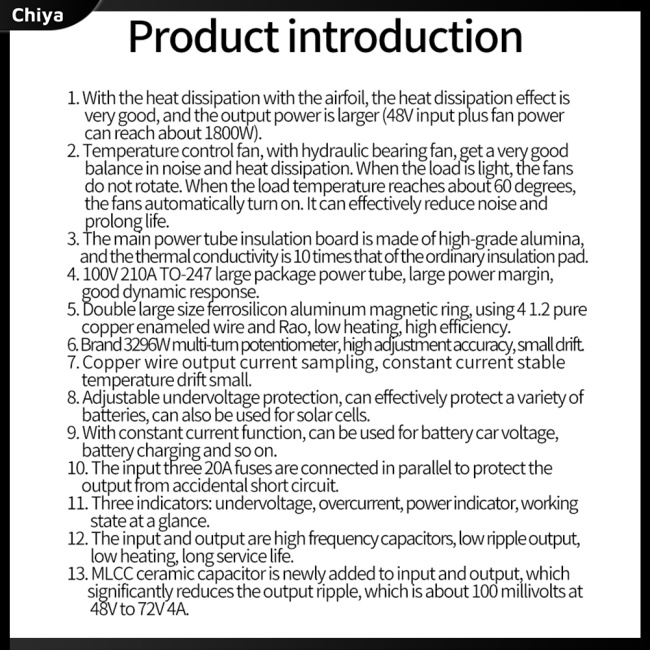 Mô Đun Tăng Áp 1500W DC-DC 30A 12-48v To Chuyên Dụng