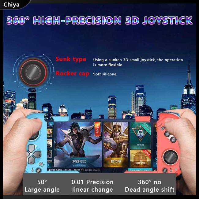 Tay Cầm Điều Khiển Chơi Game Trái / Phải Có Thể Sạc Lại Cho Điện Thoại Android / IOS