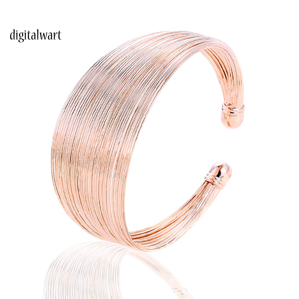 Kỹ Thuật Số| Vòng Đeo Tay Dạng Mở Nhiều Dây Thời Trang Cho Nữ