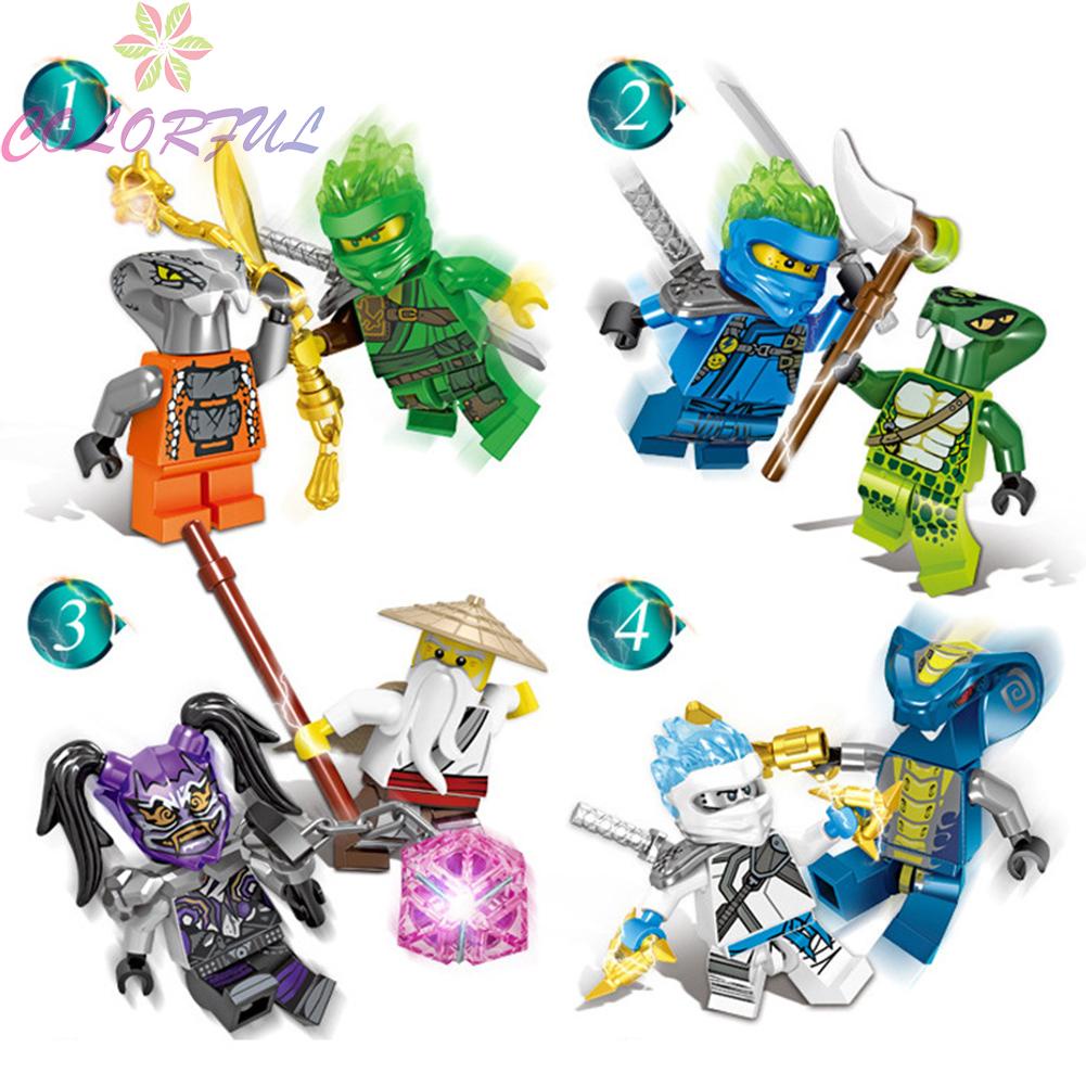 Hàng Mới Về Mô Hình Nhân Vật Ninjago 24 Mảnh