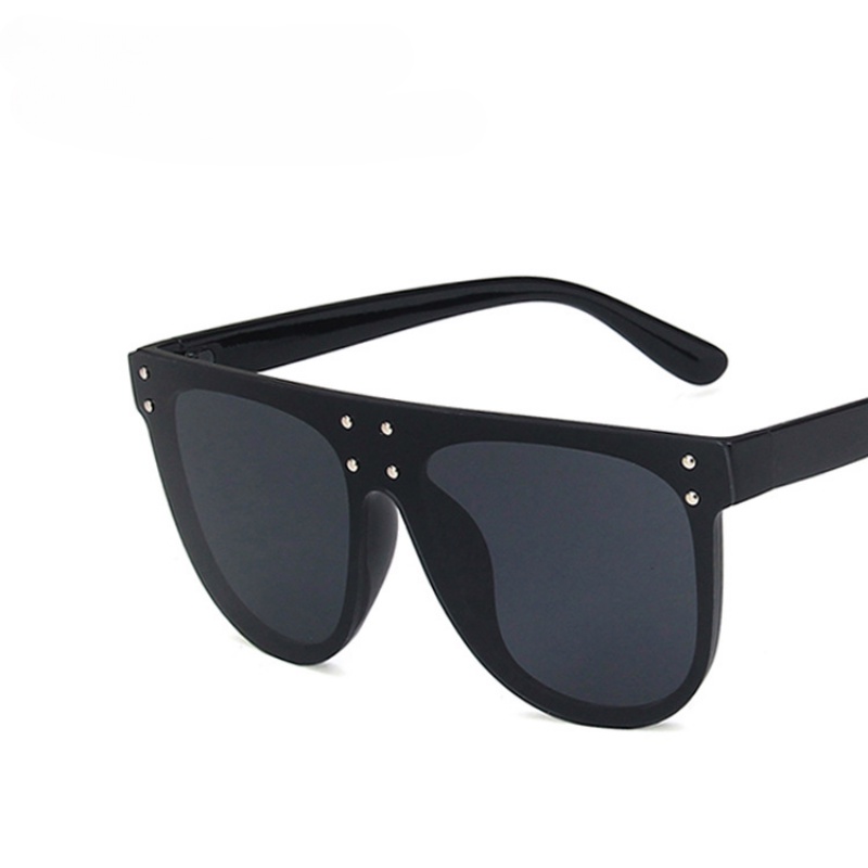 (AIMURUSI) COD Kính Mát Thời Trang Nữ Gọng Lớn Xuyên Biên Giới Đinh Tán Thủy Ngân