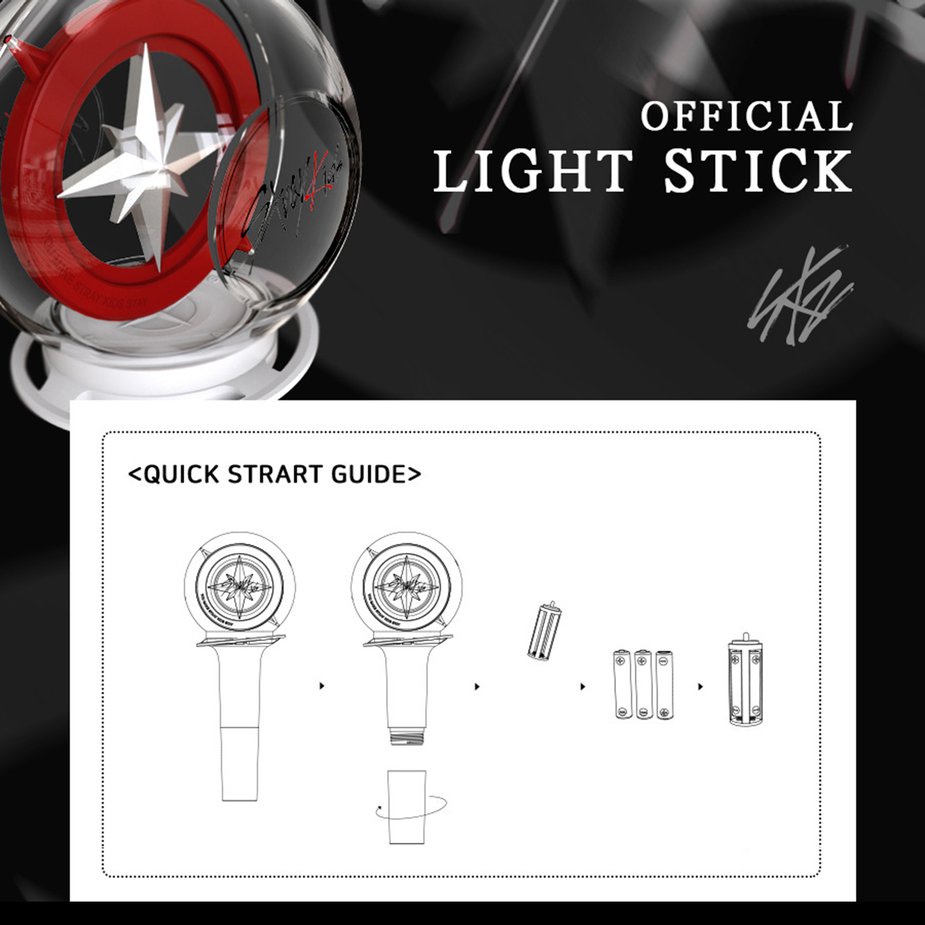 Lightstick Stray Kids Official Light Stick Glow Stick K-pop Idol Merchandise