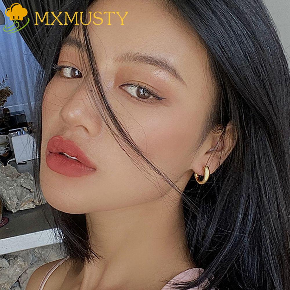 Bông Tai Thiết Kế Đơn Giản Thanh Lịch Cho Nữ|Trang Sức Kim Thời Trang Cổ Điển Cho Nữ