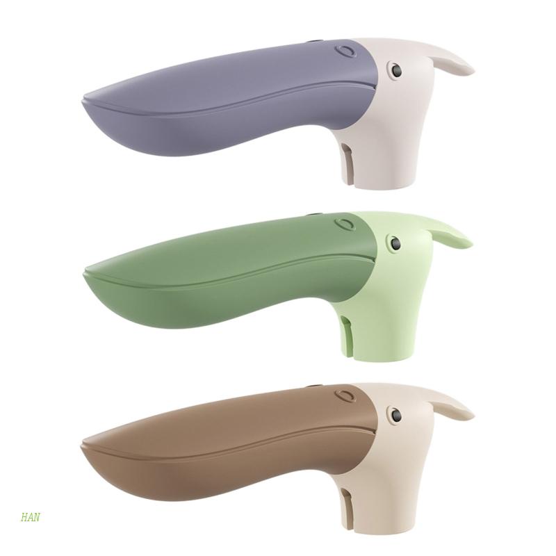 Vỏ Bọc Tay Nắm Cửa Bằng Silicon Hình Chú Chim Miệng To Chống Va Chạm An Toàn Cho Bé