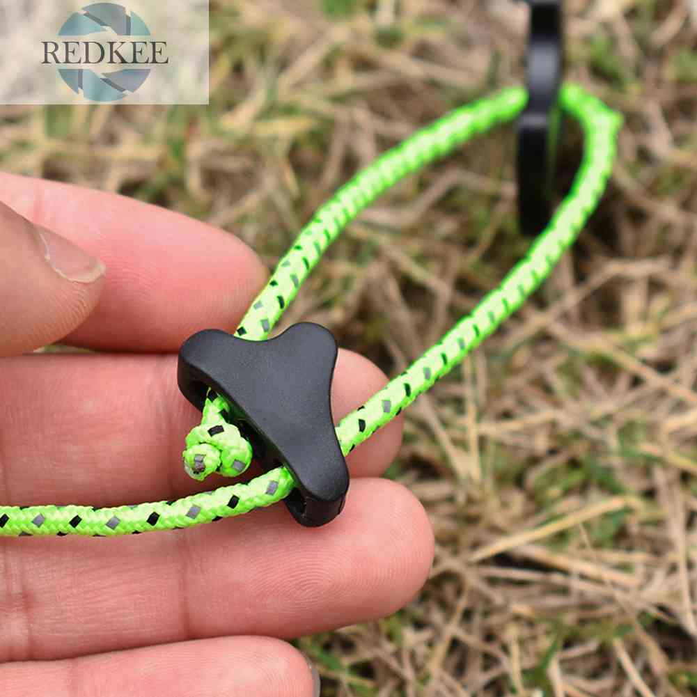 Móc Khóa Dây Lều Chống Trượt Hình Tam Giác