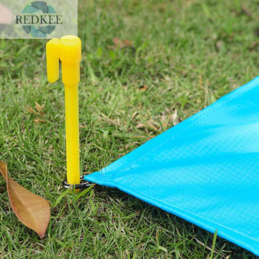 Bộ 20 Cọc Cố Định Lều Cắm Trại Chống Gió Tiện Lợi