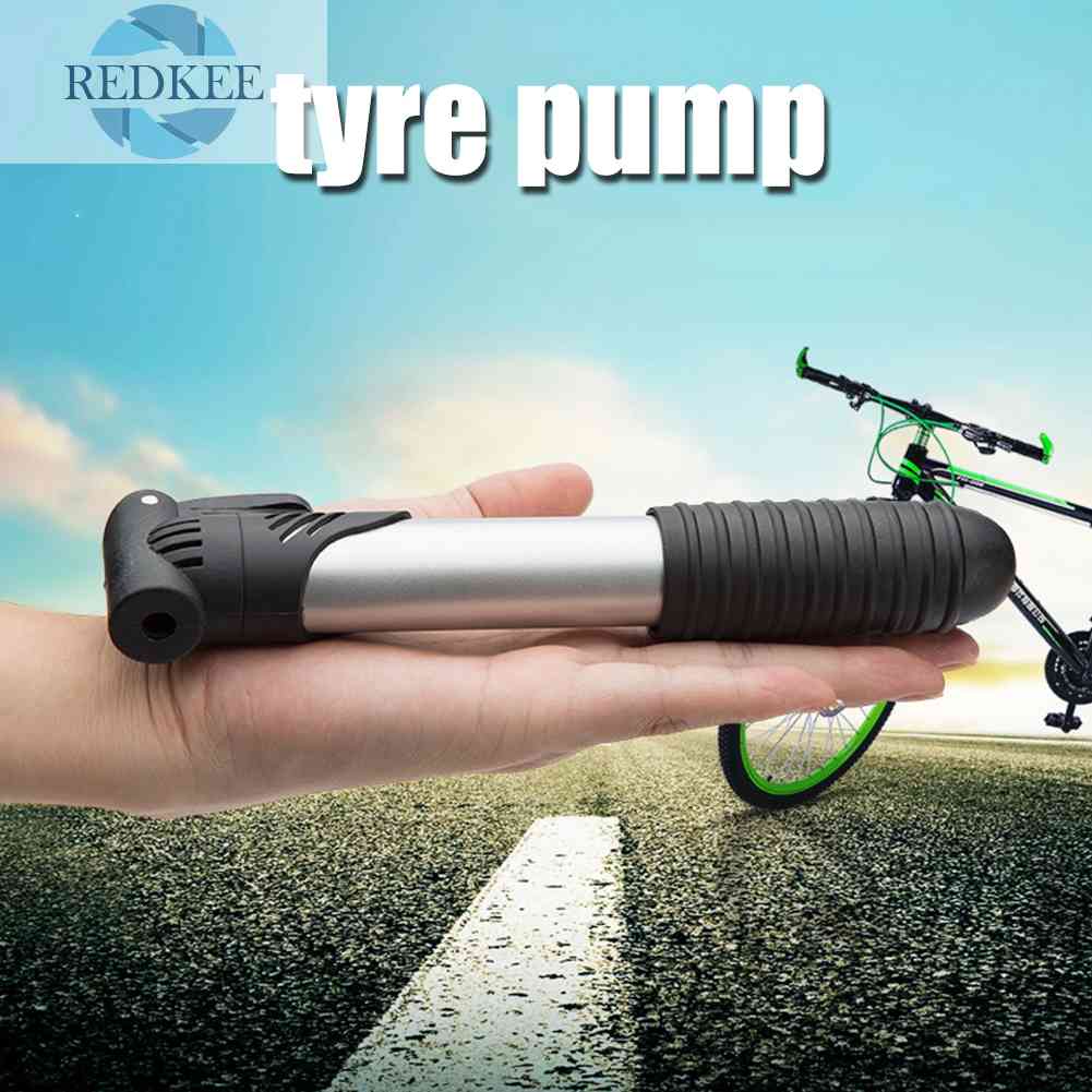 Ống Bơm Xe Đạp Mini Bằng Hợp Kim Nhôm