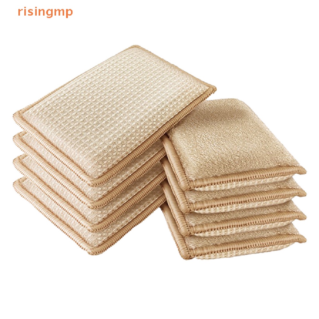 Set 3 Khăn Lau Chén Đĩa Bằng Sợi Tre Tiện Dụng Cho Nhà Bếp